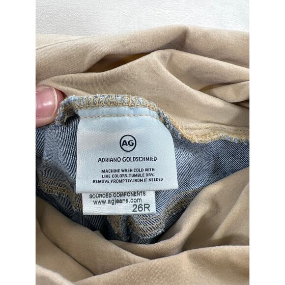 AG Jeans Mama Over the Belly Maternity Medium Wash Skinny Jeans 26 Pregnancy - Picture 5 of 8